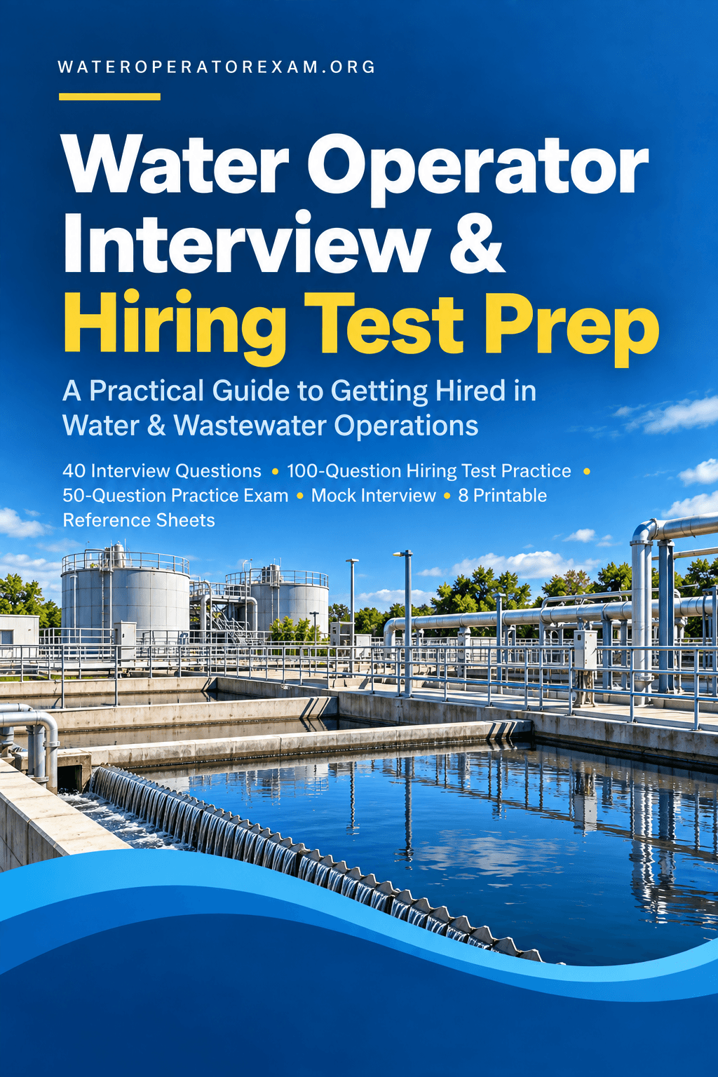 Water Operator Interview and Hiring Prep ebook cover